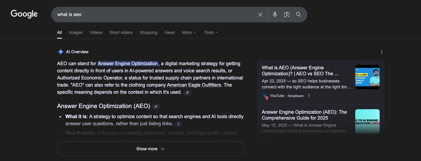 AI Overview - Arcane Evolution